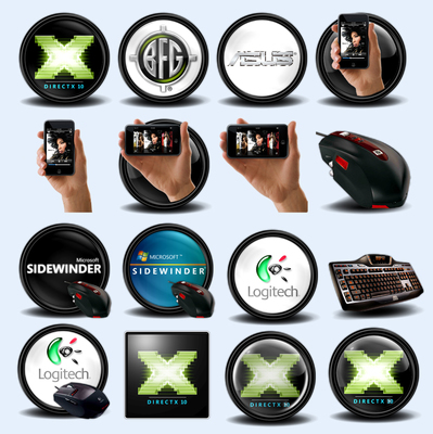 电子产品风格系统PNG图标 一站式设计素材解决方案